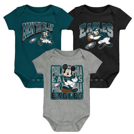 NFL Philadelphia Eagles Disney Infant Gametime Frenzy 3pc Set