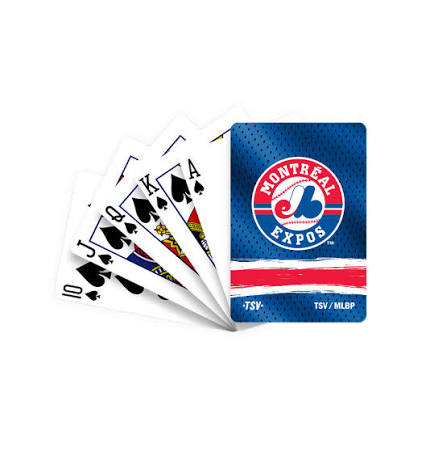 MLB Montreal Expos Playing Cards