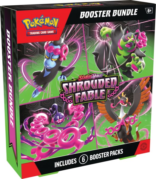 Pokemon Scarlet & Violet Shrouded Fable Booster Bundle (6 Booster Packs per box)