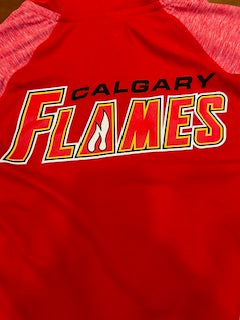 NHL Calgary Flames Women's Fanatics Zip Track Hoodie (online only)
