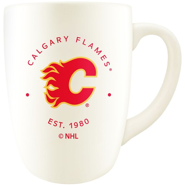 NHL Calgary Flames 14oz Vintage Stamp Retro Mug