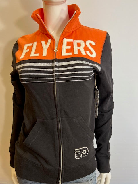 NHL Philadelphia Flyers Women's '47 Brand Zip Track Jacket (online only)