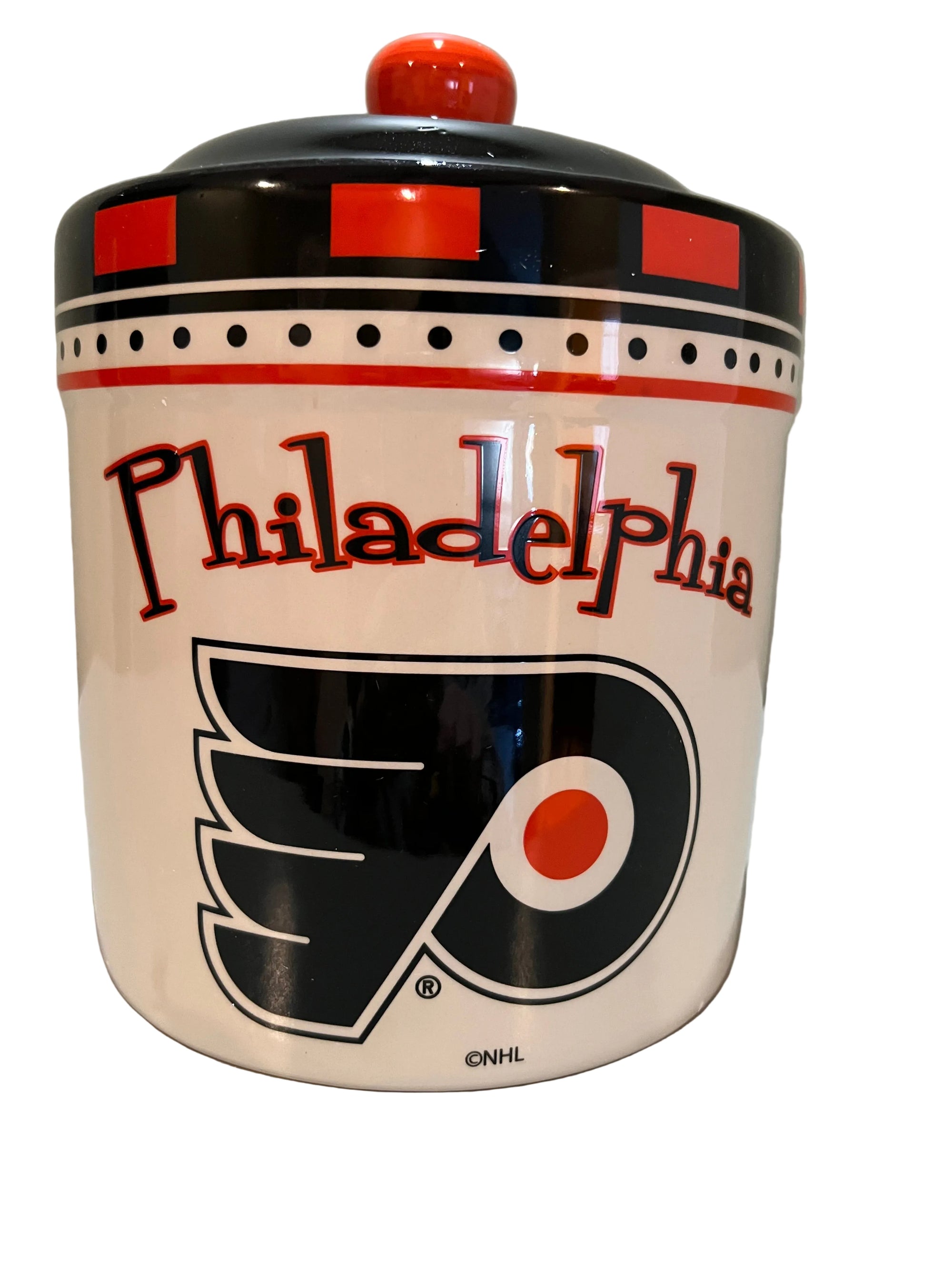 NHL Philadelphia Flyers Ceramic Cookie Jar (sale)