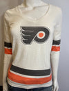NHL Philadelphia Flyers Women's Burnout Long Sleeve Tee (online only)