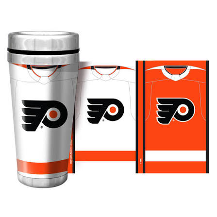 NHL Philadelphia Flyers 16oz Full Wrap Travel Mug