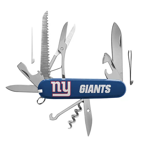 NFL New York Giants Classic Pocket Multi Tool (15 piece tool)