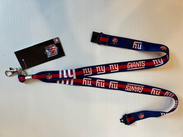 NFL New York Giants Sublimated Lanyard