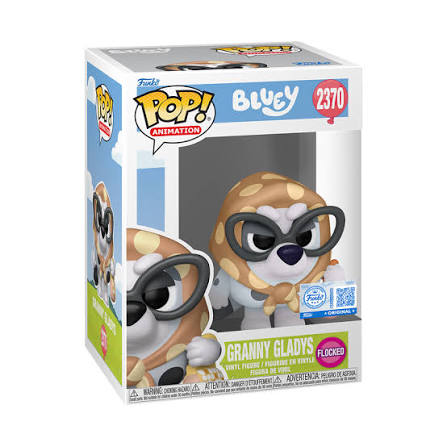Funko POP Granny Gladys #2370 Bluey (Flocked-Special Edition)