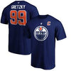 NHL Edmonton Oilers Fanatics "Gretzky #99" Alumni Player Tee