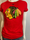 NHL Chicago Blackhawks Women's OTH Logo Tee (online only)