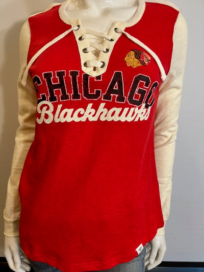 NHL Chicago Blackhawks Women's Fanatics Lacer Tee (online only)