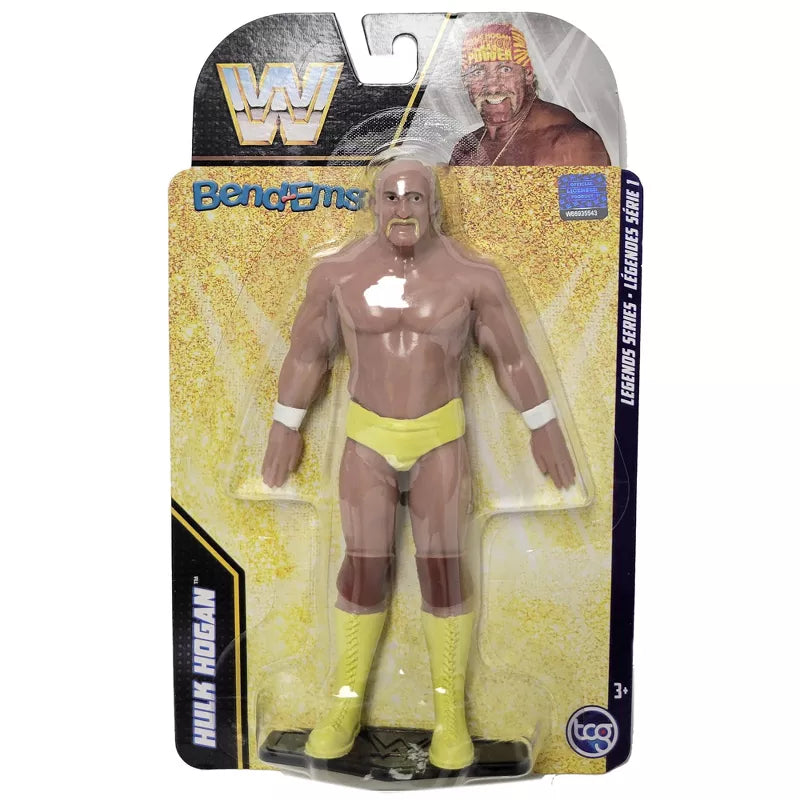 WWE Hulk Hogan Legends Series 1 Bend'Ems Figure