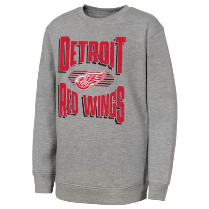 NHL Detroit Red Wings Kids Jetstream Crew Neck Fleece