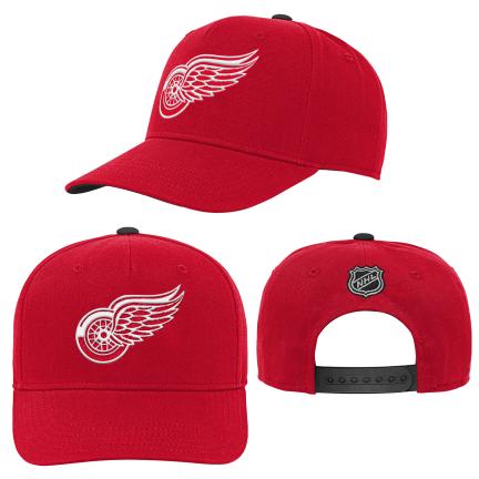 NHL Detroit Red Wings Kids Precurved Snapback Hat