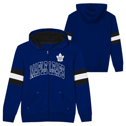 NHL Toronto Maple Leafs KIDS Modern Fan Full Zip Hoodie