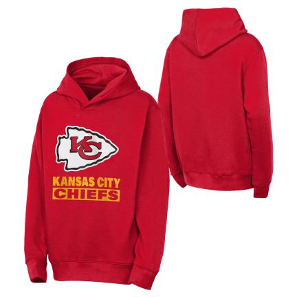 NFL Kansas City Chiefs Youth Back to Basic Fleece Hoodie