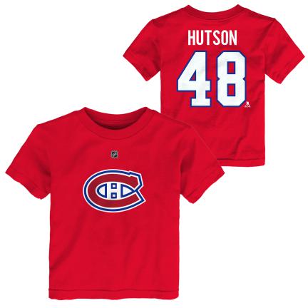 NHL Montreal Canadiens Lane Hutson Infant Name & Number Tee #48