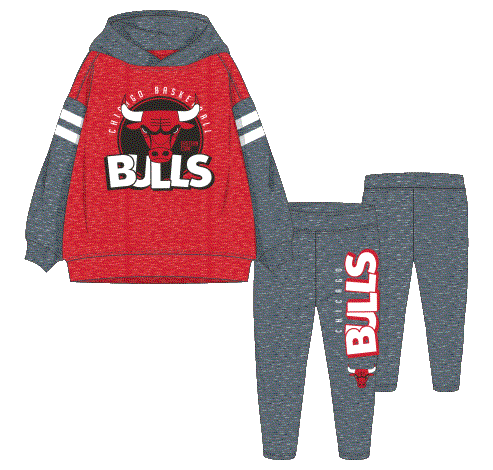 NBA Chicago Bulls Clubhouse 2pc Set (3T)