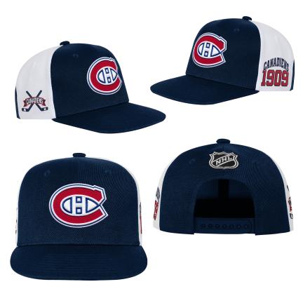 NHL Montreal Canadiens Youth Hockey Block Snapback Hat