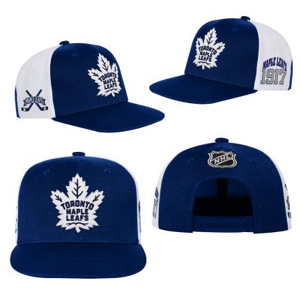 NHL Toronto Maple Leafs Youth Hockey Block Snapback Hat