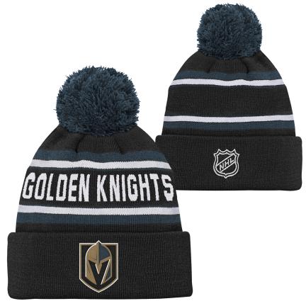 NHL Las Vegas Golden Knights Youth Jacquard Toque with Pom
