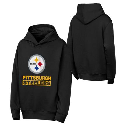 NFL Pittsburgh Steelers Youth Back to Basics Fleece Hoodie