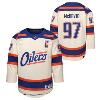 NHL Edmonton Oilers Connor McDavid Youth Premium Third/Alternate Jersey