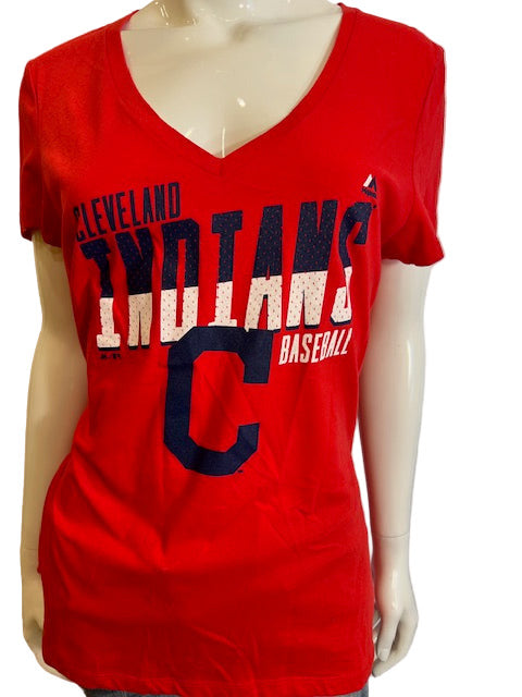 MLB Cleveland Indians Women's XL Majestic Tee (online only)