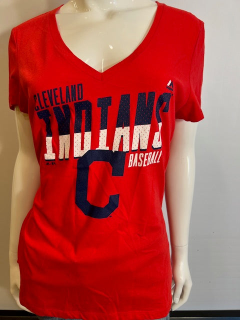 MLB Cleveland Indians Women's XL Majestic Tee (online only)