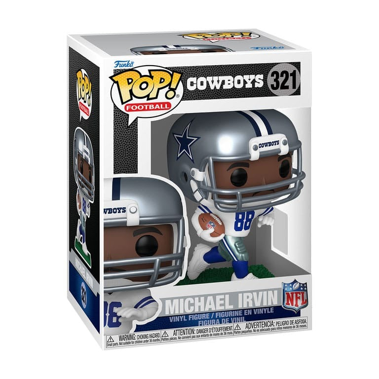 Funko POP NFL Michael Irvin #321 Dallas Cowboys