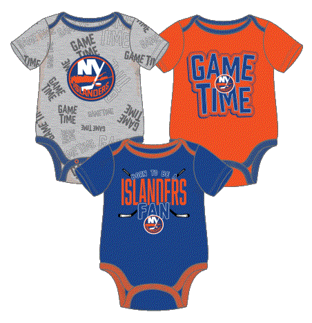 NHL New York Islanders 3 pack Game Time Creeper Set