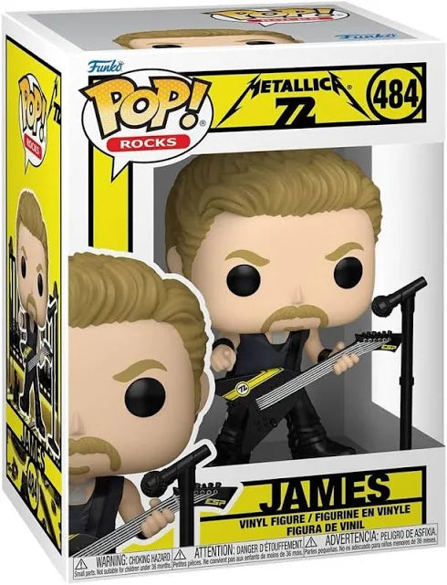 Funko POP Rocks James #484 Metallica 72