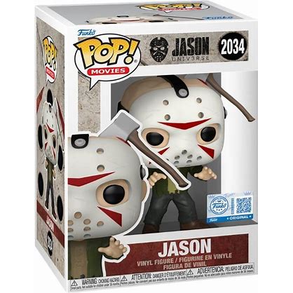 Funko POP Jason #2034 with Axe Face -Jason Universe (Special Edition)