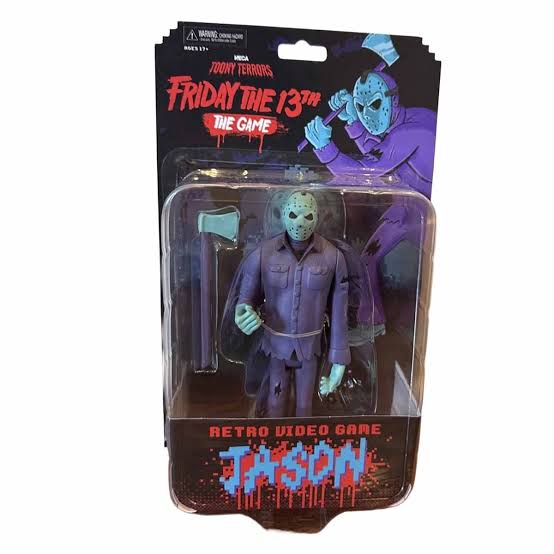 Retro Video Game Jason Friday the 13th -Toony Terrors