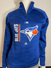 MLB Toronto Blue Jays Womens Majestic Authentic Collection Pullover (online only)