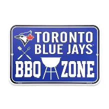 MLB Toronto Blue Jays BBQ Zone Sign
