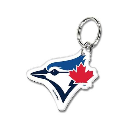 MLB Toronto Blue Jays PVC Logo Keychain