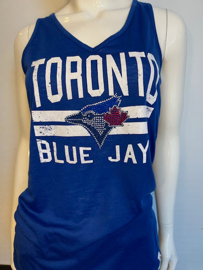 MLB Toronto Blue Jays Womens S Majestic Bling Tank (online only)