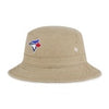 MLB Toronto Blue Jays '47 Brand Khaki Bucket Hat