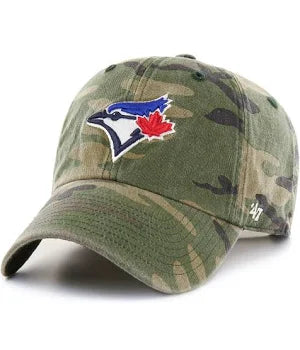 MLB Toronto Blue Jays 47 Brand Camo Clean Up Hat