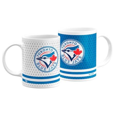 MLB Toronto Blue Jays Collection 11 oz Coffee Mug 2 Pack Set