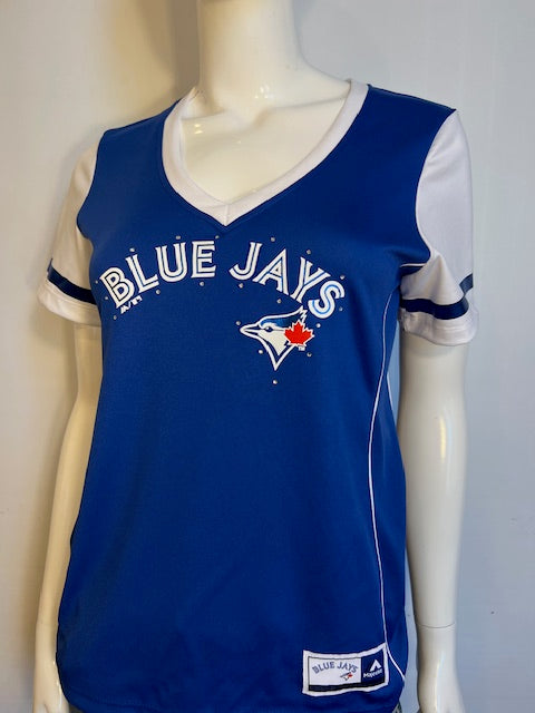 MLB Toronto Blue Jays Womens S Majestic Fashion Jersey (online only)