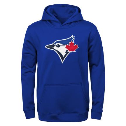 MLB Toronto Blue Jays Youth Team Logo Twill Fleece Hoodie