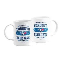 MLB Toronto Blue Jays "Property of" 11 oz Coffee Mug 2 Pack Set