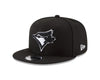 MLB Toronto Blue Jays Basic Black/White  New Era 9Fifty Snapback Hat