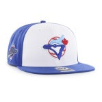 MLB Toronto Blue Jays '47 Brand Sure Shot Captain Snapback with 92 World Series Patch