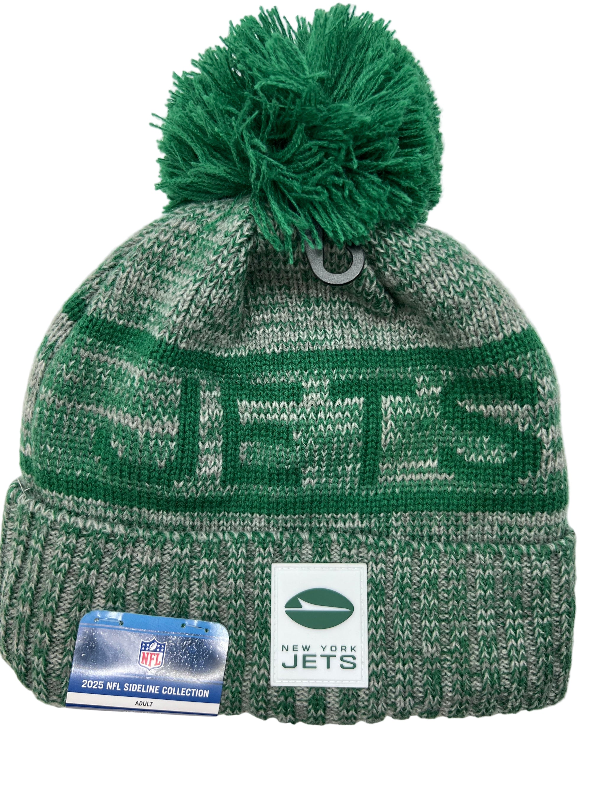 NFL New York Jets '25 New Era Sideline Sports Knit Toque