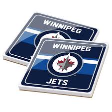 NHL Winnepeg Jets 2 pack Ceramic Coasters