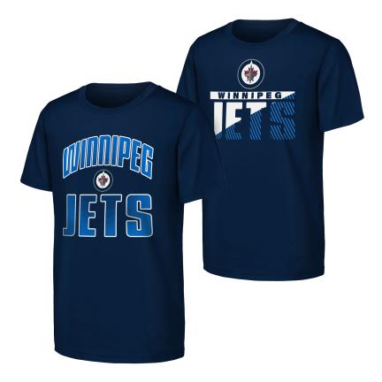 NHL  Winnipeg Jets Youth Never Quit "2 pack" tee shirts