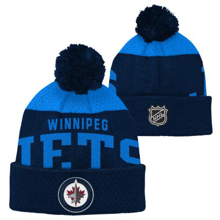 NHL Winnipeg Jets Youth Stretchark Toque with Pom